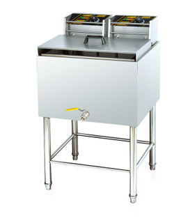 Electric 1-Tank Fryer(2-Basket)BDF-84