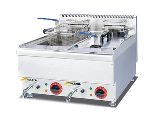 Counter Top Electric Fryer（2-Tank&2-Basket）BDF-665A