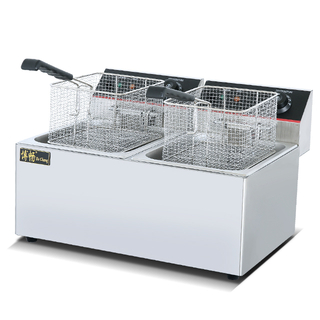 Counter Top Electric Fryer(2-Tank&2Basket)BDF-8L-2