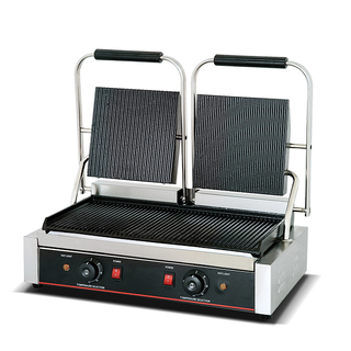 Double Plate Panini Grill