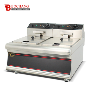 Counter Top Electric Fryer（2-Tank&2-Basket）BDF-685