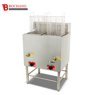 Gas 2-Tank Fryer(2-Basket)