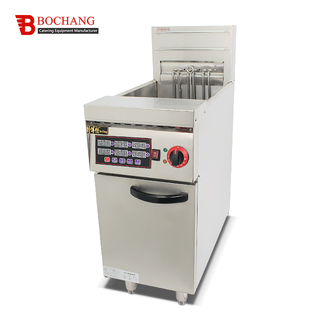 Electric 1-Tank Computer Fryer (2-Basket) With Time BDF-26A