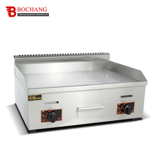 Gas Griddle(2/3 Flat&1/3 Grooved)