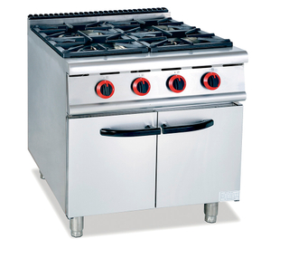Gas Range with 4-Burner with Cabinet（BGF-987）