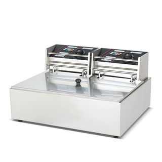 Counter Top Electric Fryer(1-Tank&2Basket)BDF-83