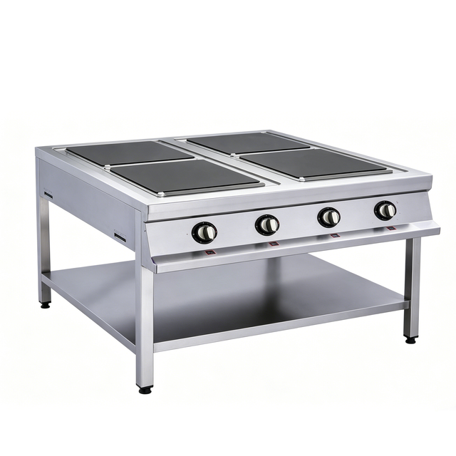 4-burner Electric Stove (with Lower Shelf) BEH-4