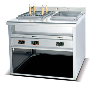 Gas Convection Pasta Cooker&bain Marie