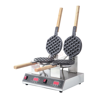 Double Head Digital Display Heart-shaped Egg Stove 