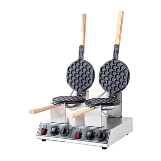 Double Head Electric Heating Wooden Handle Egg Maker