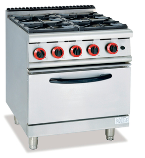 Gas Range with 4-Burner with Cabinet&Gas Oven（BGF-987A）