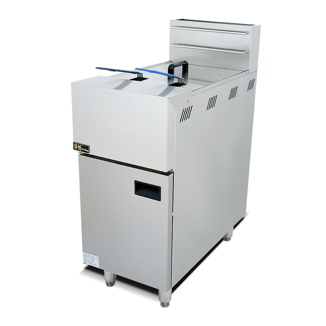 Gas Fryer with Cabinet